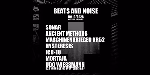 BEATS AND NOISE