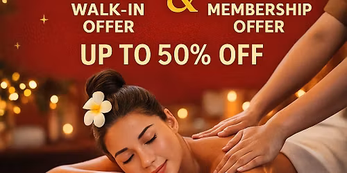 \ud83c\udf84\u2728 Christmas & New Year Mega Offers at Infinity Thai Spa! \u2728\ud83c\udf86