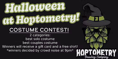 Halloween Costume Contest at Hoptometry