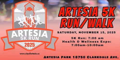 City of Artesia 2nd Annual 5K Run\/Walk