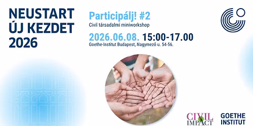 Particip\u00e1lj! #2.  Civil t\u00e1rsadalmi miniworkshop