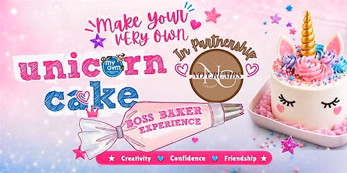 Girl's Girl Night Out: Unicorn Cake Class