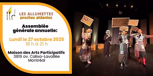 Assembl\u00e9e g\u00e9n\u00e9rale annuelle des Allumettes Proches Aidantes