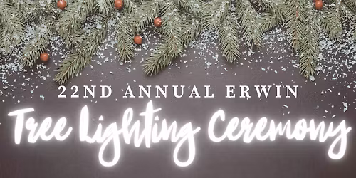 2025 Erwin Tree Lighting Ceremony