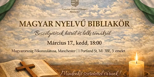 Magyar Nyelv\u0171 Bibliak\u00f6r Manchesterben