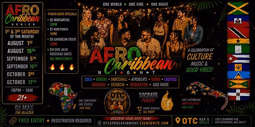 Afro Caribbean Night