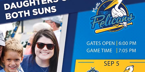 \u26be Home Runs for Hope: Myrtle Beach Pelicans Fundraiser Benefiting Daughters of Both Suns