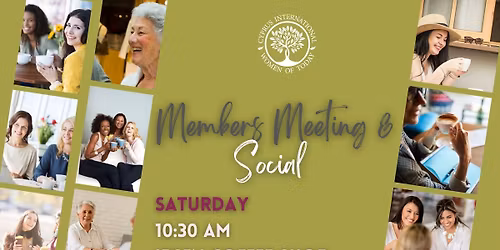 CIWOT Members Meeting & Social