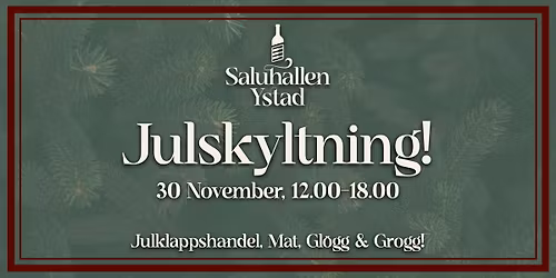 Julskyltning på Saluhallen!