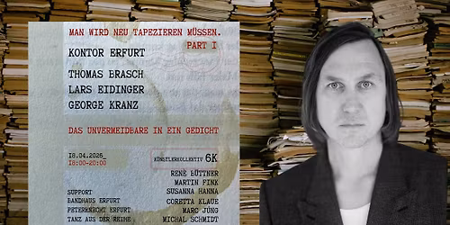 Lesung mit Lars Eidinger, Thomas Brasch, George Kranz