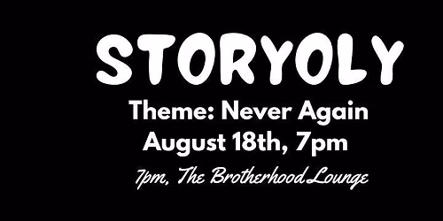 StoryOly "Never Again"