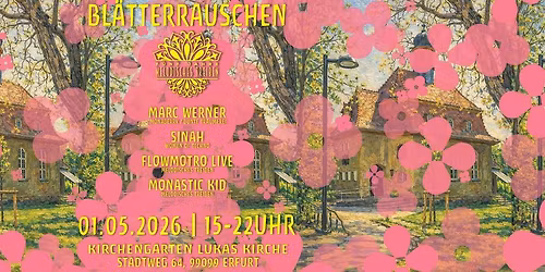 Melodisches Treiben Open Air \/ Bl\u00e4tterrauschen im Lukas Garten