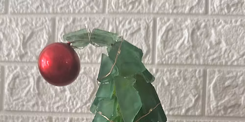 Sea Glass Christmas Tree