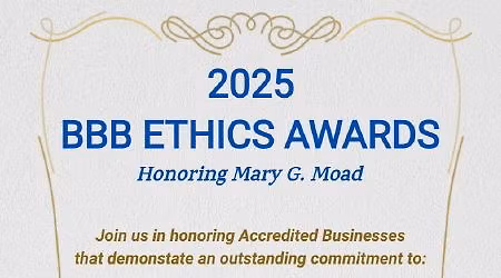 2025 BBB Ethics Awards - Honoring Mary G. Moad Luncheon