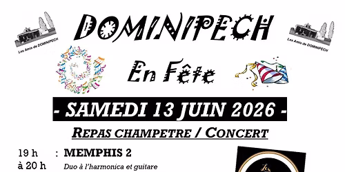 WEEKEND FESTIF \u00e0 DOMINIPECH