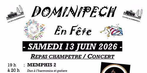 WEEKEND FESTIF \u00e0 DOMINIPECH