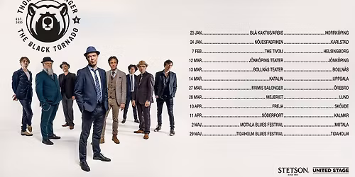 THORBJ\u00d8RN RISAGER & THE BLACK TORNADO || THE TIVOLI || HELSINGBORG