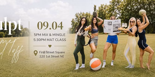 Sculpt Summer Send Off \u2600\ufe0f\ud83c\udf4b | September 4