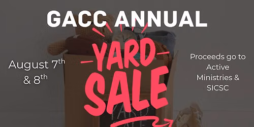 Grand Avenue Annual Yard Sale