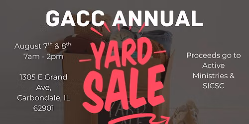 Grand Avenue Annual Yard Sale