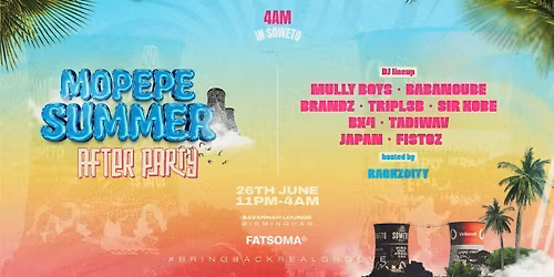 Summer Day Party : Benzoo Afterparty 