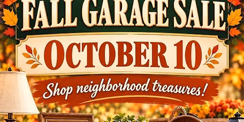 Parkside Community Fall Yard Sale
