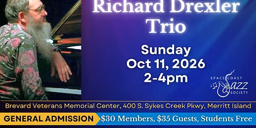 Jazz Concert by the Richard Drexler Trio