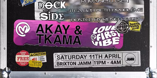 Cued UP: NRG CRU, Dockside Radio & Love At First Vibe