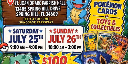 Spring Hill Showcase Summer Pokemon Party
