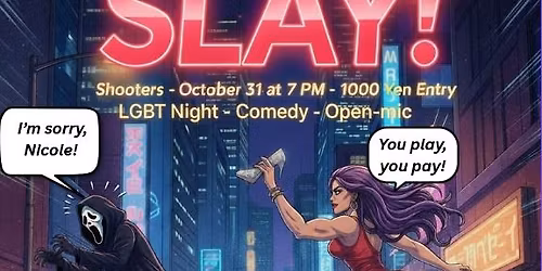 Halloween Comedy and Open-mic!