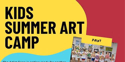 Kids Summer Art Camp - Session 3