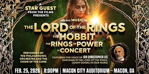 The Music Of The Lord Of The Rings and The Hobbit