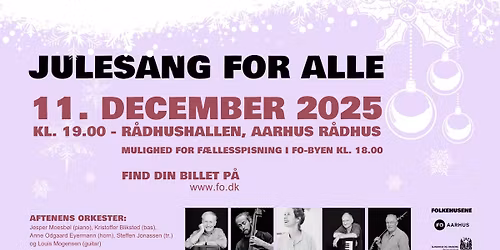 Julesang for ALLE i R\u00e5dhushallen