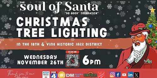 18th and Vine Christmas Tree Lighting Ceremony