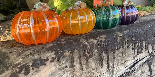 Art Glass Pumpkin Patch - Last One!