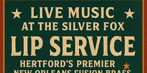 Live Music - Lip Service Brass Band