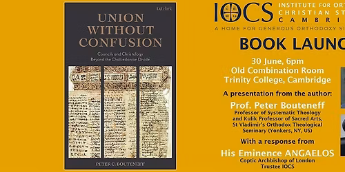 BOOK LAUNCH: Peter Bouteneff's "Union without confusion"