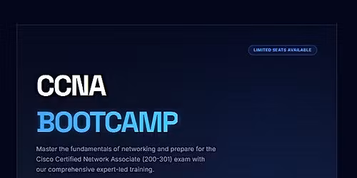 CCNA Bootcamp