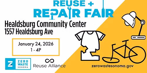 Reuse + Repair Fair - Healdsburg