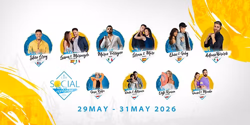 6th 3CSEX - 3 City Social Experience Official Event 29-31.05.2026