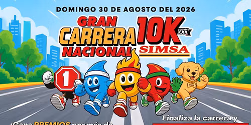10K SIMSA CARRERA NACIONAL 2026