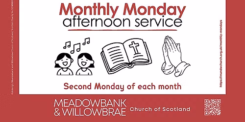 Monthly Monday service at Meadowbank and Willowbrae (November)