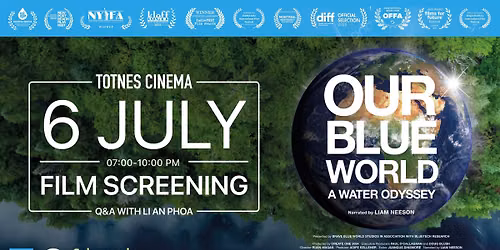 OUR BLUE WORLD (CERT TBC) 1h 26m + Q&A WITH LI AN PHOA