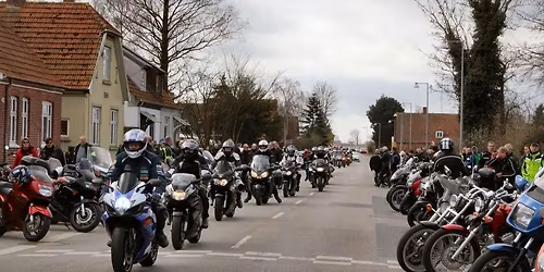 Motorcykel kortege Loke\u2019s konfirmation