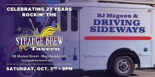 BJ Magoon & Driving Sideways at Strange Brew Tavern