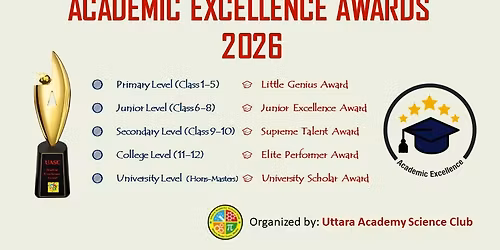 ACADEMIC EXCELLENCE AWARDS 2026