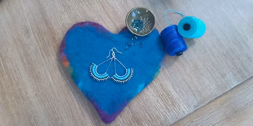 WORKSHOP: Micro-Macrame Earrings