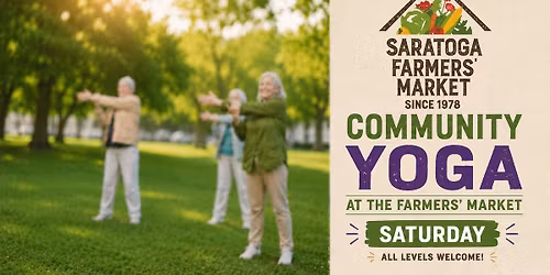 Community Yoga: Saturdays at High Rock Park