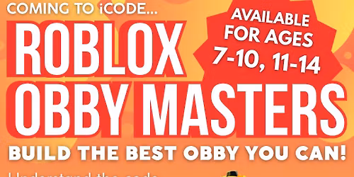\ud83c\udfae Roblox Obby Masters \u2013 1 Day Camp!