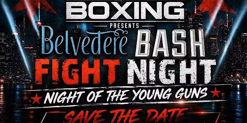 Hitz Boxing Presents: Fight Night at the Belvedere